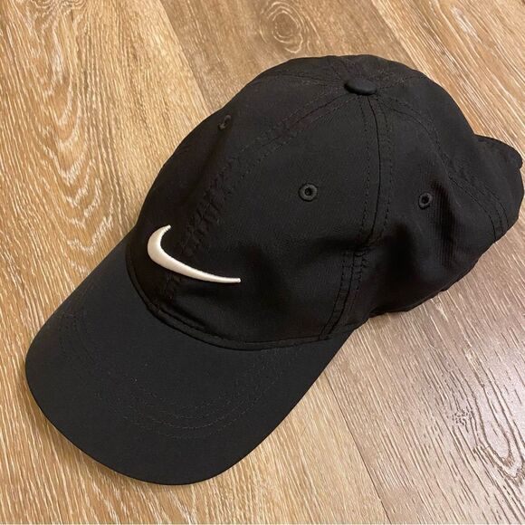 NIKE Adult Unisex Tech Golf Pro Tour Adjustable Hat/Cap Black 845064-010 - Picture 1 of 6